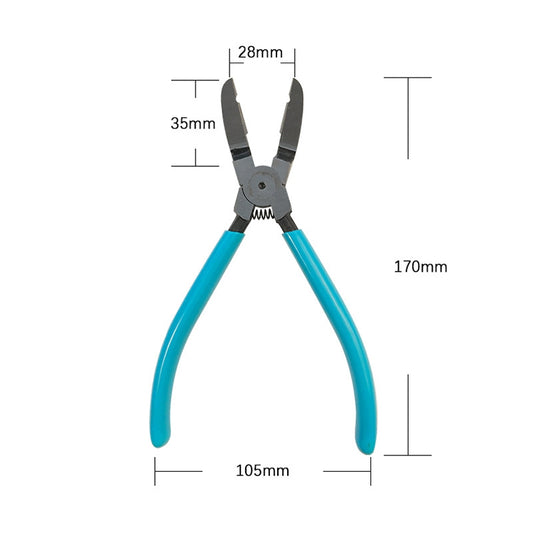 17.5cm Car Plier Auto Car Trim Clip Door Panel Diagonal Plier Rivets Fastener Trim Clip Cutter Remover Puller Tool, Trim Clip Pliers