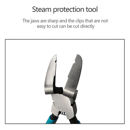 17.5cm Car Plier Auto Car Trim Clip Door Panel Diagonal Plier Rivets Fastener Trim Clip Cutter Remover Puller Tool, Trim Clip Pliers