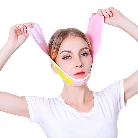 Enhanced Version For Men And Women Face-Lifting Bandage V Face  Double Chin Shaping Face Mask, 074 Skin Tone