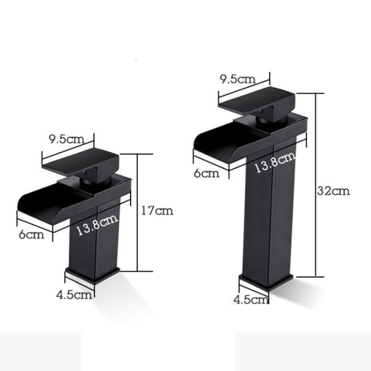 Bathroom Wide Mouth Faucet Square Sink Single Hole Basin Faucet, HT-81566 Wide-mouth Short Type, HT-81567 Wide Mouth High Type, HT-81566 Electroplating Short Type, HT-81567 Electroplating High Type, HT-Z6010 Short Type, HT-Z6006 High Type