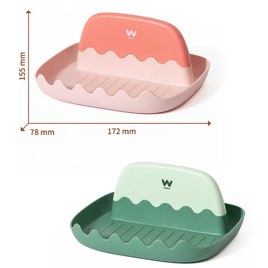 Pot Lid Rack Kitchen Countertop Finishing Storage Bracket Spatula Soup Spoon Chopsticks Rack, 4 PCS Green