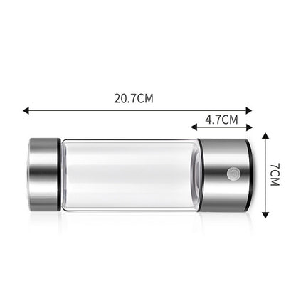 Portable Electrolyzed Water Cups Hydrogen-Rich Water Cups, 420ml