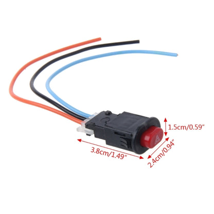 Motorcycle Hazard Light Switch Double Warning Flasher Emergency Signal, Hazard Light Switch
