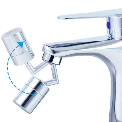 720-Degree Universal Rotating Faucet Anti-Splash Spout Filter Dual-Function Faucet, Two Sections