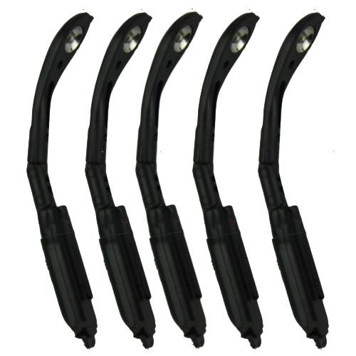 5 PCS Mini Eye-protection Clip-on Book Lights Folding LED Night Lamp