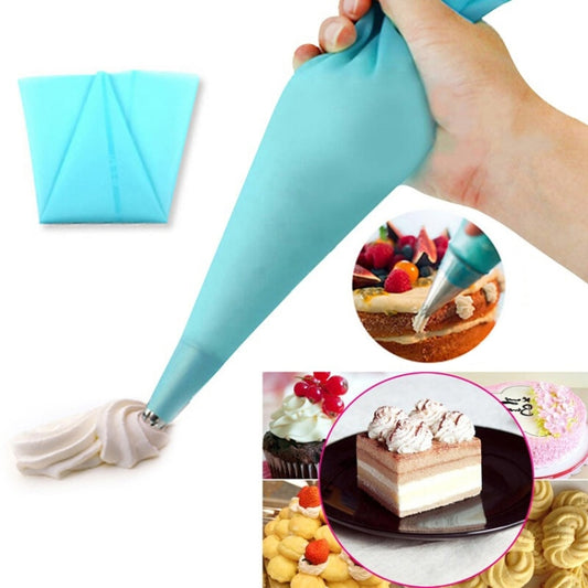 8 PCS/Set 6 Stainless Steel Nozzle Set DIY Cake Decorating Tools Silicone with EVA Cream Pastry Bag, 8 PCS/Set Cake Decorating Tools
