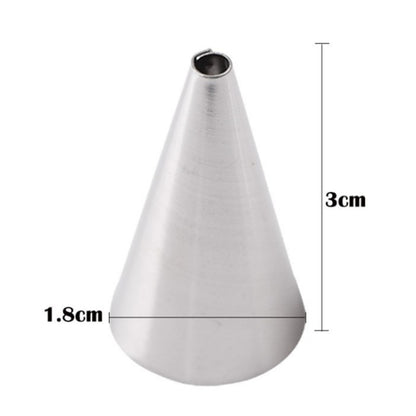 8 PCS/Set 6 Stainless Steel Nozzle Set DIY Cake Decorating Tools Silicone with EVA Cream Pastry Bag, 8 PCS/Set Cake Decorating Tools