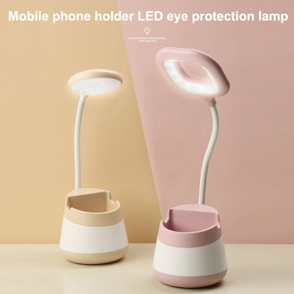 USB Charging LED Desk Light Eye Protection Lamp with Pen Holder and Phone Holder, CS276-1 Pink, CS276-1 Blue, CS276-1 Green, CS276-1 Yellow, CS276-1 Black, CS276-3 Pink, CS276-3  Blue, CS276-3 Green, CS276-3 Yellow, CS276-3 Black, CS276-4 Pink���������...