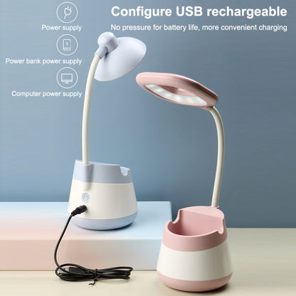 USB Charging LED Desk Light Eye Protection Lamp with Pen Holder and Phone Holder, CS276-1 Pink, CS276-1 Blue, CS276-1 Green, CS276-1 Yellow, CS276-1 Black, CS276-3 Pink, CS276-3  Blue, CS276-3 Green, CS276-3 Yellow, CS276-3 Black, CS276-4 Pink���������...