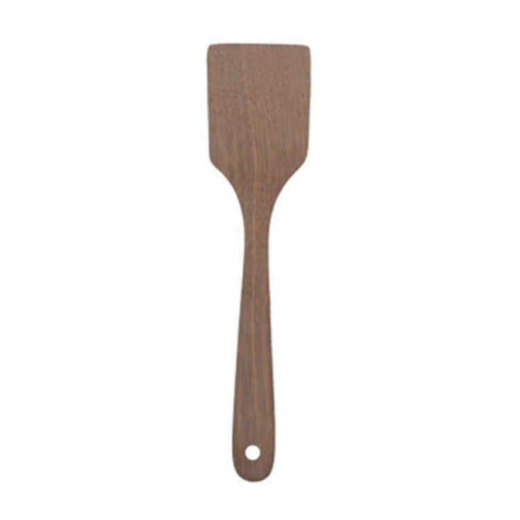 Long Handle Unpainted Chicken Wings Wooden Spatula Kitchen Utensils, Large Spatula, Large vegetable Spatula, Oblique Spade, Square Curved Spade, 3 Square Curved Spade