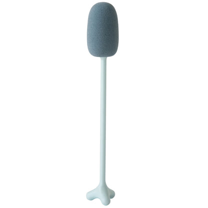 Long Handle Vertical Cup Brush Baby Bottle Sponge Cleaning Brush, Length: 29cm, White, Blue, Pink
