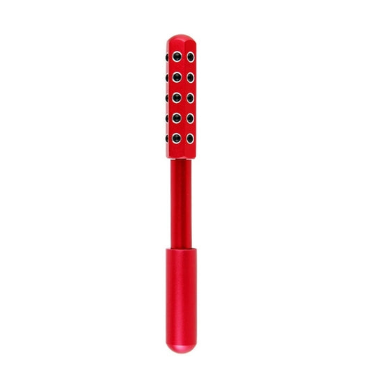 30 Germanium Massage Beauty Stick Roller V-shaped Beauty Instrument Facial Massager Random Colour Delivery