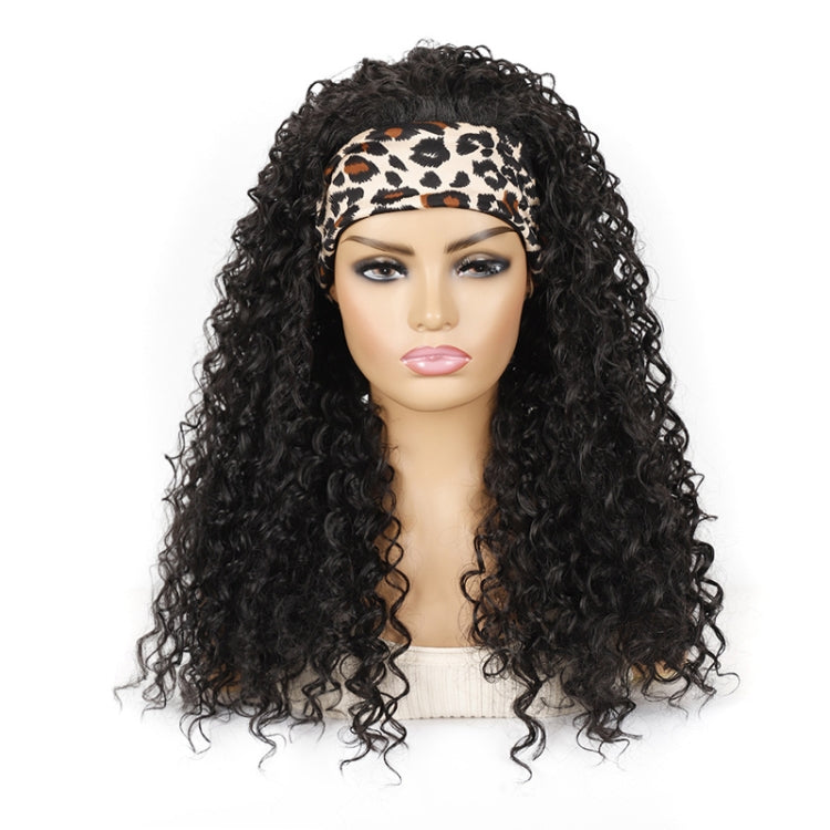 Hairband Wig Headgear Volume Chemical Fiber Wig Headgear, Black Hair Band 1B#O, Stars And Stripes Headband 1B#H, Leopard Headband 1B#G, Flower Hair Band 1B#C, 1B#XC, 4#XK, 27#XB, 33#XG, 613#O, 613#A, 613#G, 613#XC