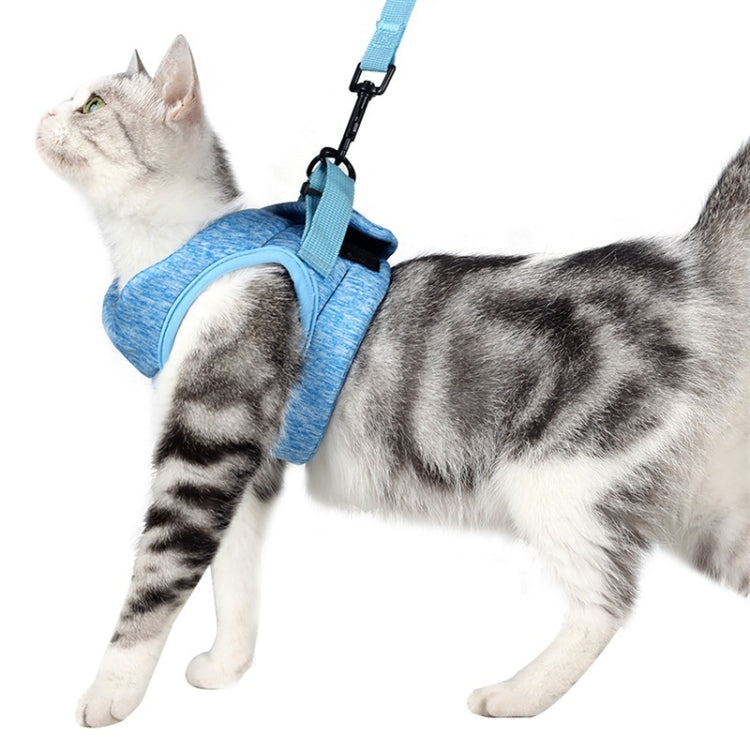 Cat Leash Pet Chest Harness Leash, S, M, L