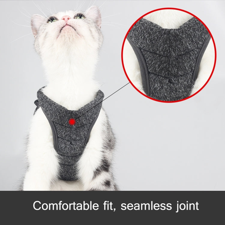 Cat Leash Pet Chest Harness Leash, S, M, L
