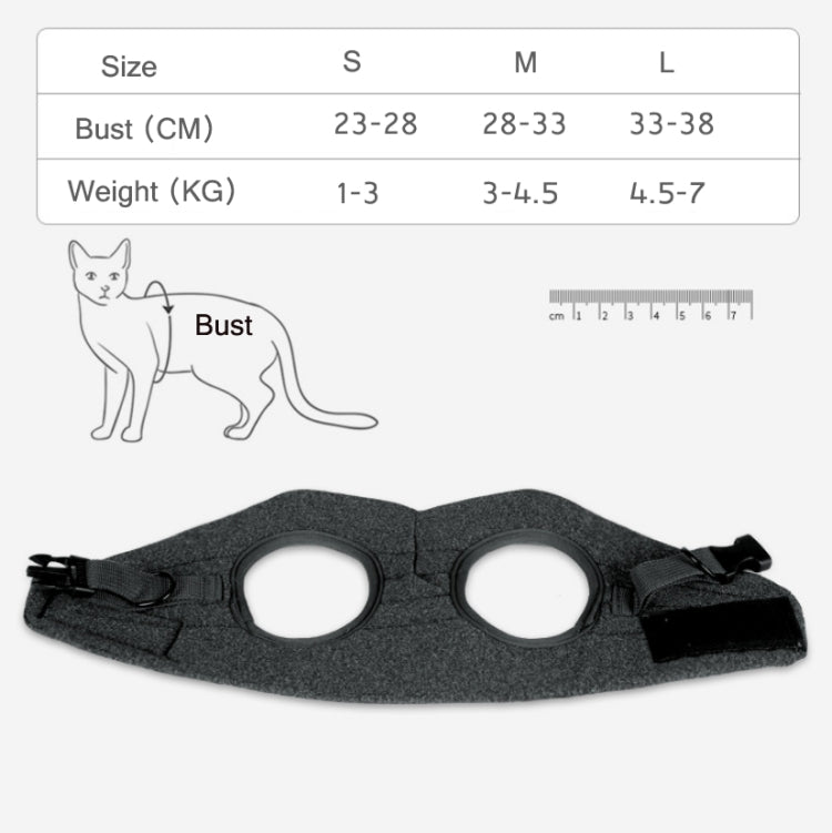 Cat Leash Pet Chest Harness Leash, S, M, L