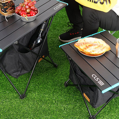 CLS Outdoor Folding Picnic Table Storage Hanging Bag Portable Invisible Pocket Storage Hanging Pocket,Style: