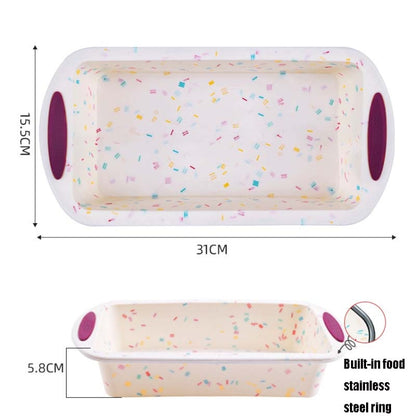 GW20035 DIY Candy Color Cartoon Silicone Cake Toast Ice Tray Mold, 12 Inch Rectangular, 12 Inch Round, 11 Inch Round, 8 Inch Bunny, 6-hole Muffin Vup, 12 Inch Savarin Cake Mold