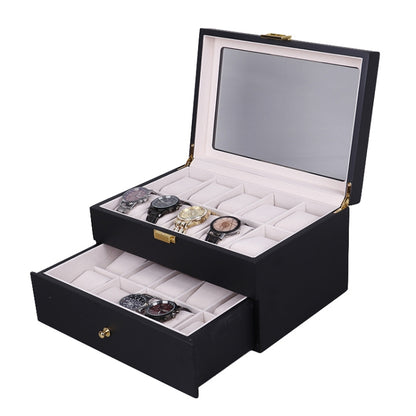 Wooden Baking Paint Watch Box Jewelry Storage Display Box