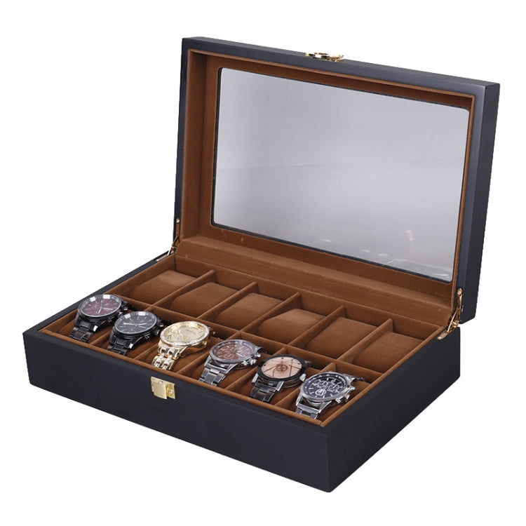 Wooden Baking Paint Watch Box Jewelry Storage Display Box
