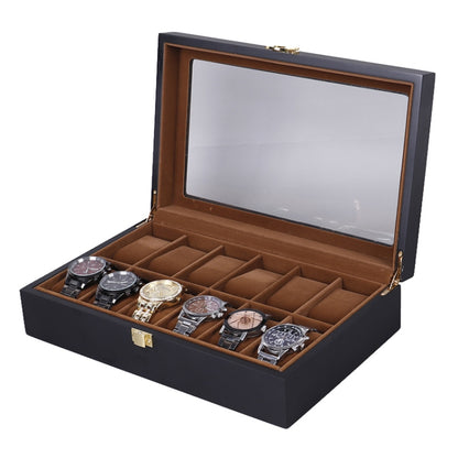 Wooden Baking Paint Watch Box Jewelry Storage Display Box