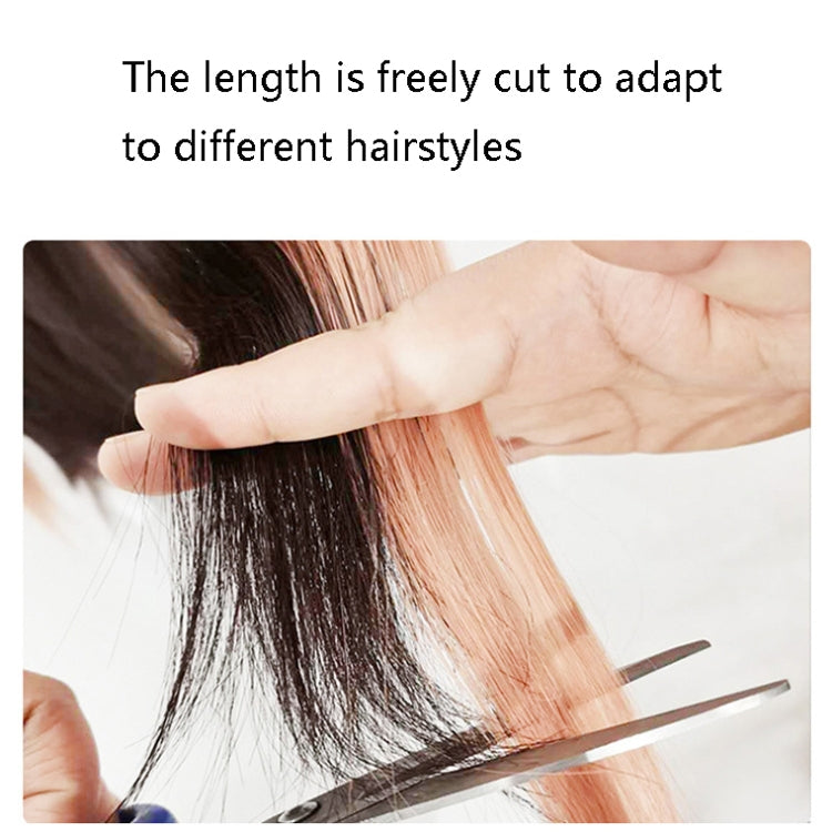 5 PCS Color Highlighting Hair Extension Piece One-Piece Invisible Seamless Hair Extension Piece, Smoky Blue, White Tea Ash, Space Gray, Pencil Gray, Aoki Ash, Flax Gold, Fog White Copper, Aurora Violet, Thin Plum Purple, Thin Rattan, Cherry Pink�������...