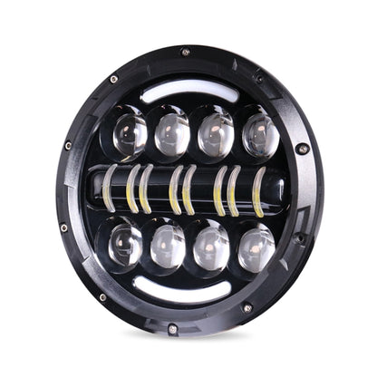 7 Inch Motorcycle Retro Modified Headlights Day Trip LED Far Near Beam Lights  For Wrangler / Harley, Day Trip LED Far Near Beam Lights