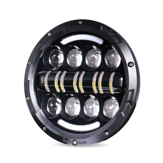 7 Inch Motorcycle Retro Modified Headlights Day Trip LED Far Near Beam Lights  For Wrangler / Harley, Day Trip LED Far Near Beam Lights