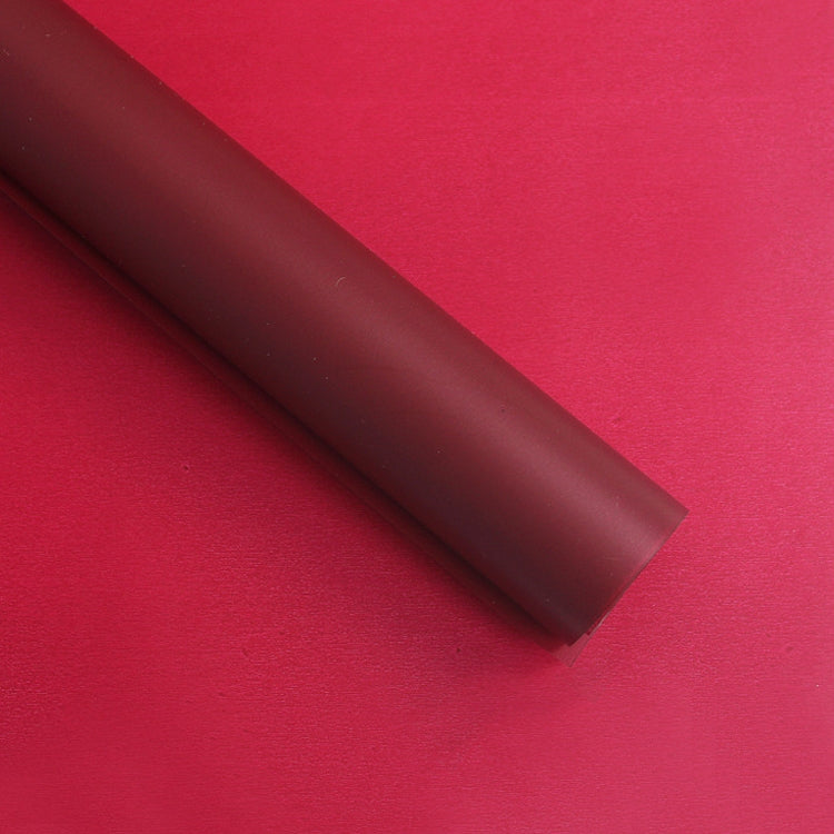 20 Sheets / Pack Flower Wrapping Paper Matte Paper Gift Paper Translucent Wrapping Paper Material, Colour: Wine Red, Wine Red, Brown, Golden, Silver, Black, Rose Red, Deep Pink, Deep Champagne, Gouache, Light Champagne, White Tea, Red Gray, Light Gray�...