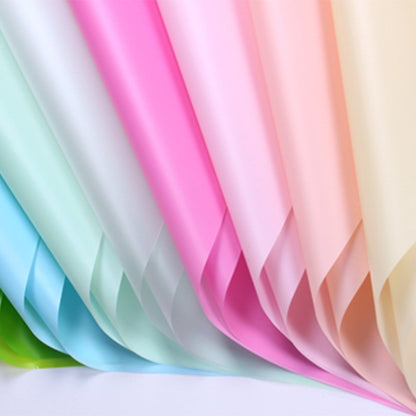 20 Sheets / Pack Flower Wrapping Paper Matte Paper Gift Paper Translucent Wrapping Paper Material, Colour: Wine Red, Wine Red, Brown, Golden, Silver, Black, Rose Red, Deep Pink, Deep Champagne, Gouache, Light Champagne, White Tea, Red Gray, Light Gray�...