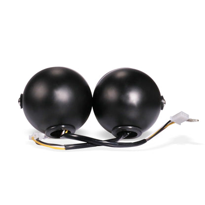 Motorcycle Retro Headlight CG125 Metal Universal Headlight Retro Dual Lamp, Retro Dual Lamp