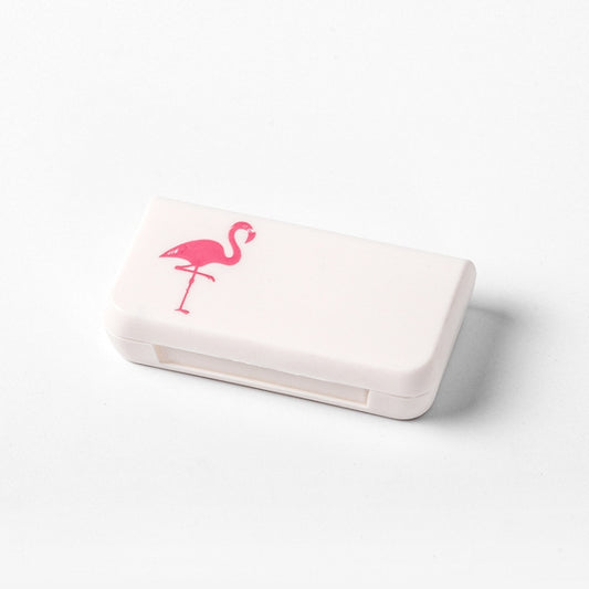 8 PCS Small Portable Moisture-proof Sealed Medicine Box 3 Compartments A Day Medicine Divided