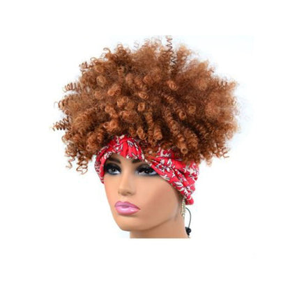 Headscarf Wig Black Gradient Small Curly Wig Explosive Headgear, 1.TJA1-1BT27#, 2.TJA1-1BT30#, 3.TJA1-1BTBUG#, 4.TJA5-1B#, 5.TJB0-1BT60B#, 6.TJB0-4T27#, 7.TJB0-4T30#, 8.TJC1-1B#, 9.TJD2-1BT27#, 10.TJE3-1B#, 11.TJF4-1B#, 12.TJG1-1B#, 13.TJH6-1B#