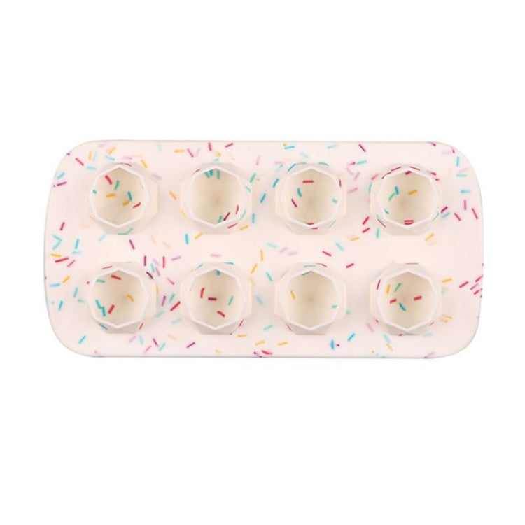 2 PCS Creative Silicone Ice Tray Mold 8 Continuous Mould Home-Made DIY Ice Tray Box, Style:, Brick  (Blue), Brick (Candy Color), Brick  (Jelly), Heart-shaped(Candy Effect), Heart-shaped(Jelly Effect), Five-star (Candy Effect)���������������������������...