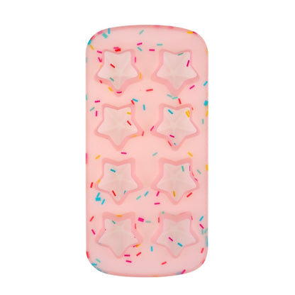 2 PCS Creative Silicone Ice Tray Mold 8 Continuous Mould Home-Made DIY Ice Tray Box, Style:, Brick  (Blue), Brick (Candy Color), Brick  (Jelly), Heart-shaped(Candy Effect), Heart-shaped(Jelly Effect), Five-star (Candy Effect)���������������������������...