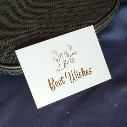150 PCS Wedding Blessing Card Thank You Message Gift Decoration Card Bronzing Flower Greeting Card, Blessing （White）, Thank You （White）, Love You （White）, Happy Birthday （White）, Blessing （Black）, Thank You （Black）, Love You （Black）��������������������...