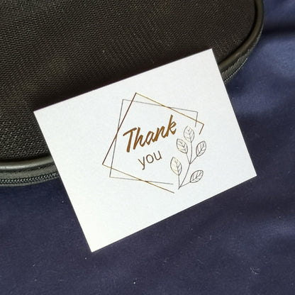150 PCS Wedding Blessing Card Thank You Message Gift Decoration Card Bronzing Flower Greeting Card, Blessing （White）, Thank You （White）, Love You （White）, Happy Birthday （White）, Blessing （Black）, Thank You （Black）, Love You （Black）��������������������...