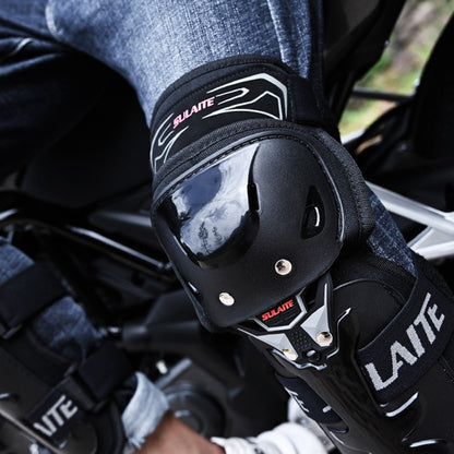 SULAITE Motorcycle Riding Protective Gear Four Seasons Anti-Fall Warm Windshield Rider Equipment,, Knee Pads+Elbow Pads, Knee Pads