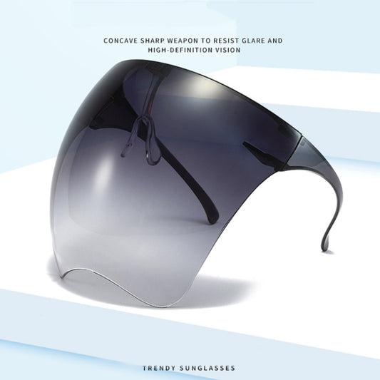 Men And Women All-Round Protection Anti-Fog Face Shield Integrated Anti-Spitting Goggles, Sunscreen Sunglasses(Gradient Gray), Sunscreen Sunglasses(Gradient Blue), Sunscreen Sunglasses(Gradient Tea), Sunscreen Sunglasses(Gradient Purple)���������������...