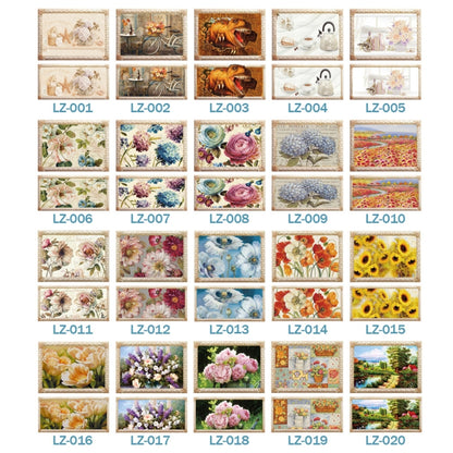 Self-Adhesive Heat-Resistant Oil-Proof Stickers Household Kitchen Stove Tile Wall Stickers, LZ-001(40x80cm), LZ-001(58x80cm), LZ-002(40x80cm), LZ-003(40x80cm), LZ-004(40x80cm), LZ-005(40x80cm), LZ-006(40x80cm), LZ-007(40x80cm), LZ-008(40x80cm)���������...