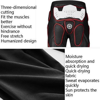 SULAITE Motorcycle Cross-Country Riding Trousers Protective Hip Pants, S, M, L, XL, XXL, XXXL, XXXXL