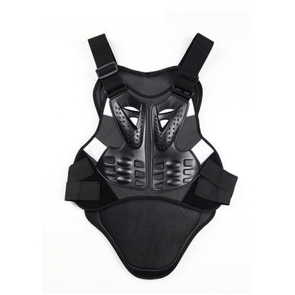 SULAITE Roller Skating Motorcycle Back Protector Spine Protection Sports Protective Gear Racing Vest, Size:, L, XL