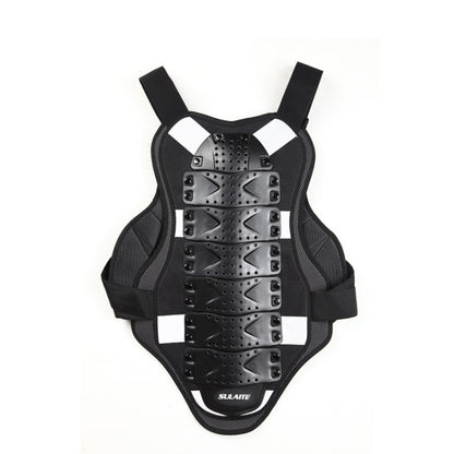 SULAITE Roller Skating Motorcycle Back Protector Spine Protection Sports Protective Gear Racing Vest, Size:, L, XL