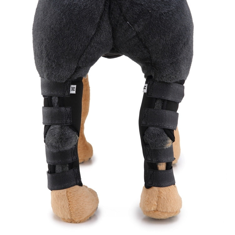 Pet Knee Pads Dog Leg Guards Pet Protective Gear Surgery Injury Sheath, L, S, M