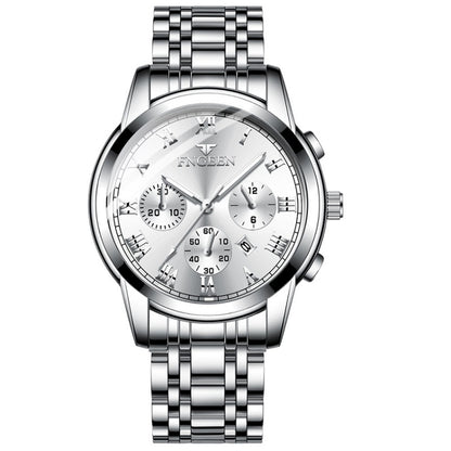 FNGEEN 4006 Men Automatic Mechanical Watch Waterproof Quartz Watch