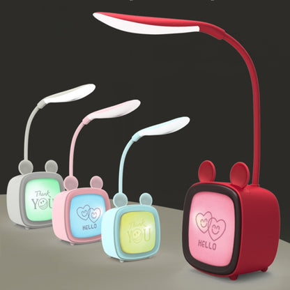 2 PCS Cute Pet USB Table Lamp Energy-Saving Eye Protection LED Bedroom Dormitory Night Light, Random Color Delivery, Rabbit, Cute Bear, Fawn, Archie