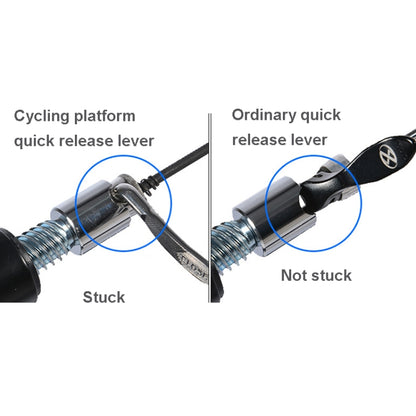 Cycling Platform Quick Release Lever Mountain Bike Bicycle Cycling Training Platform Quick Release Accessories