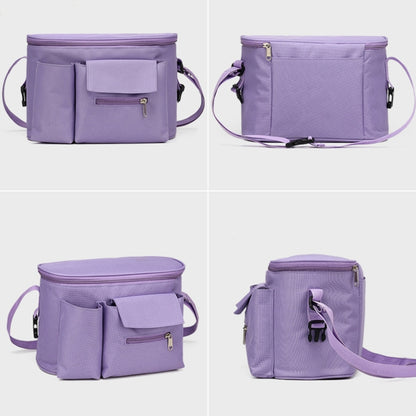 Multifunctional Stroller Hanging Bag Stroller Baby Bottle Water Bottle Bag Storage bag, Purple, Light Grey, Green