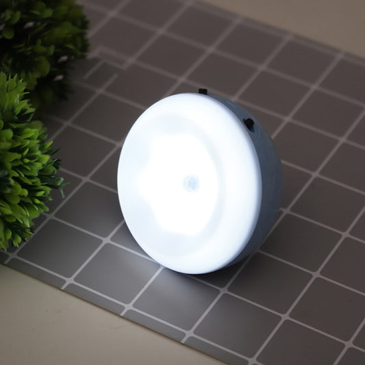 XYD-1001 Intelligent Human Body Induction + Light Sensor LED Night Light Desk Lamp Corridor Wall Lamp, Blue+White Light, Blue+Yellow Light, White+White Light, White+Yellow Light, Pink+White Light, Pink+Yellow Light