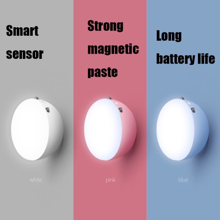 XYD-1001 Intelligent Human Body Induction + Light Sensor LED Night Light Desk Lamp Corridor Wall Lamp, Blue+White Light, Blue+Yellow Light, White+White Light, White+Yellow Light, Pink+White Light, Pink+Yellow Light